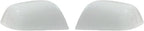 Compatible with Tesla Model 3 Side Mirror Cover Replacement 2017 2018 2019 2020 2021 2022 2023 2024, Left & Right Side Rearview Mirror Cover Cap for Model 3 Accessories(White) 2pcs