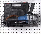 RightArrange Pegboard Basket Size XL, Black - Hooks to Any Peg Board - Square Style Wire Shelf Baskets - Organize Tools, Work