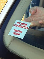 STICKER SHIELD - Windshield Sticker Applicator for Easy Application, Removal and Re-Application from Car to Car - 4 inch x 6 