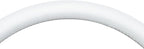 MEWANT Hand Stitched Steering Wheel Cover for Chevy Silverado 1500 2003-2006 DIY White Faux Leather Steering Wheel Wrap