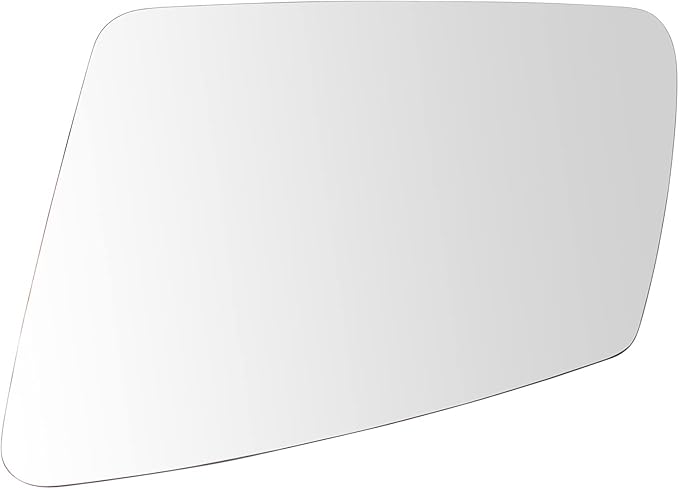 TRQ Driver Side Mirror Glass Heated Clear Compatible with 2010-2016 Mercedes-Benz E350 E550 E250 2011-2017 E550 Coupe 2010-20