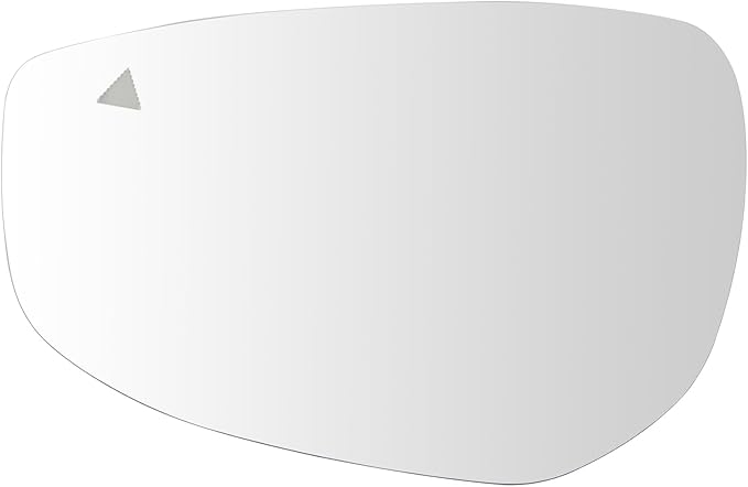 TRQ Driver Side Mirror Glass Heated Blind Spot For Factory Equipped Mirrors Only Compatible with 2023 Mazda CX-30
