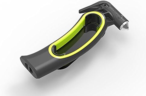 Resqhammer, Ultimate Safety Hammer, Seat Belt Cutter and Window Breaker, Emergency Family Car Escape Tool, Portable and Compa