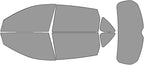 Rvinyl Window Tint Kit Compatible with Acura RDX 2019-2025 - Complete Precut Kit - 50%