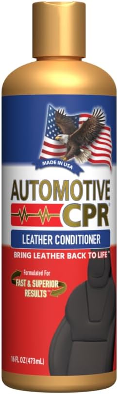 Leather Conditioner 16 oz — Premium Moisturizing Treatment for Car Seats and Leather Trim — Non-Greasy Or Sticky Formula Help