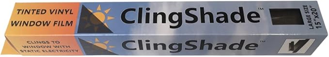 ClingShade TuckVisor Car Side Sun Visor Baby Window Sun Shade Visor Shades Windshield Sunshade Visors Extenders for Cars Trucks SUVs (2 Pack)