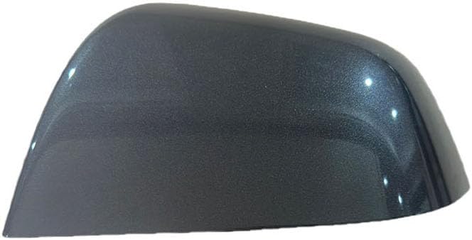 Compatible with Tesla Model Y Side Mirror Cover Replacement 2021 2022 2023 2024, Left Driver Side Rearview Mirror Cover Cap for Model Y Accessories(Silver)