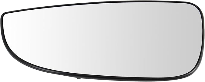 TRQ Driver Side Lower Mirror Glass Non Heated For Factory Equipped Mirrors Compatible with 2014-2024 Ram ProMaster 1500 2014-