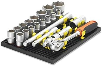 Organizer Genie - Four Green Pegboard Set to organize your Sockets, Wrenches, Pliers, Screwdrivers, Bits and All Other Tools