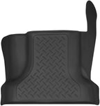 Husky Liners X-act Contour Floor Mats | Fits 2015-2026 Ford F-150, 2017-2026 Ford F-250/F-350/F-450 SuperCrew (Crew Cab) & SuperCab (EXT Cab) | Center Hump, 1-pc Black - 53461
