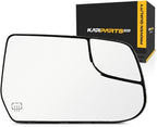 For Chevy Equinox 2010 11 12 13 14 15 16 2017 Mirror Glass Passenger Side | Heated | w/Backing Plate and Blind Spot Glass | Convex Glass Type | Replacement For 22906958