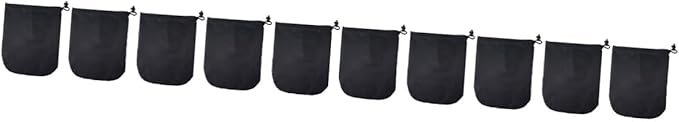 FAVOMOTO 10pcs Car Mirror Covers Frost Rain Protector for Rearview Mirrors Easy to Install Lightweight Vehicles