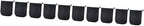 FAVOMOTO 10pcs Car Mirror Covers Frost Rain Protector for Rearview Mirrors Easy to Install Lightweight Vehicles