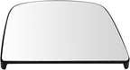 TRQ Heated Upper Passenger Side Towing Mirror Glass Compatible with 2008-2014 Chevrolet Express 1500 2008-2021 Chevrolet Expr