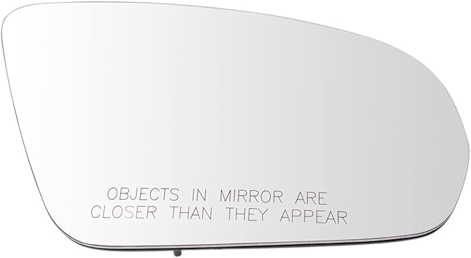TRQ Passenger Side Mirror Glass Heated Convex Compatible with 2015-2023 Mercedes-Benz C300 GLC300 C43 AMG GLC43 AMG C63 AMG G