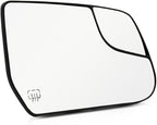 For Chevy Equinox 2010 11 12 13 14 15 16 2017 Mirror Glass Passenger Side | Heated | w/Backing Plate and Blind Spot Glass | Convex Glass Type | Replacement For 22906958