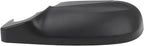 Black Shockproof Lower Mirror Cover Cap, Rearview Mirror Lower Trim Covers Replacement for Subaru Impreza Legacy Outback Ascent (Right: 91054FL21A)