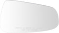 TRQ Passenger Side Mirror Glass Heated Convex For Factory Equipped Mirrors Compatible with 2012-2021 Tesla Model S