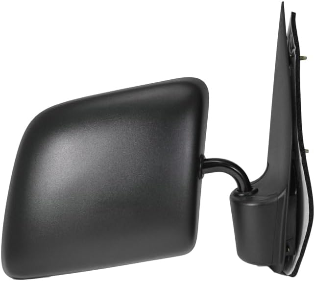 TRQ 2 Piece Driver and Passenger Side Mirror Assembly Set Manual Adjustment Non-Heated No Memory Black Compatible with 1994-2