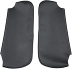 Black Car Sun Visor Cover PU Leather, Left and Right Side Sun Visor Skin Pair Fits for Chevy Camaro Firebird 1993-2002 (Skin Only)