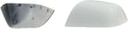 Compatible with Tesla Model 3 Side Mirror Cover Replacement 2017 2018 2019 2020 2021 2022 2023 2024 2025, Left Side Rearview Mirror Cover Cap for Model 3 Accessories(White)