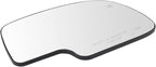 TRQ Passenger Side Mirror Glass Heated Without Turn Signal Without Auto Dim Compatible with 1999-2006 Cadillac Escalade ESV E