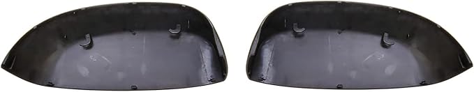 Pair Gloss Black Mirror Caps Cover Compatible with GMC Chevrolet Silverado Sierra 1500 2500 HD 3500 HD Avalanche Tahoe 2007-2013 Pick up Replacement for 25788157 25788156