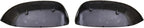 Pair Gloss Black Mirror Caps Cover Compatible with GMC Chevrolet Silverado Sierra 1500 2500 HD 3500 HD Avalanche Tahoe 2007-2013 Pick up Replacement for 25788157 25788156