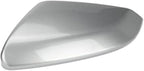Silver Mirror Cap Cover For Honda Civic 2016 2017 2018 2019 2020 2021 Rearview Mirror Cap Replacement (Left Side)
