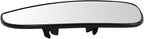 TRQ Left Lower Mirror Glass Heated Clear Driver Side Compatible with 2014-2023 Ram ProMaster 1500 2500 3500 CH1324194