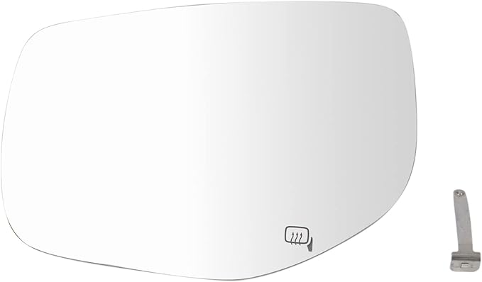 TRQ Mirror Glass Heated For Factory Equipped Mirrors Compatible with 2020-2022 Subaru Legacy 2020-2022 Outback
