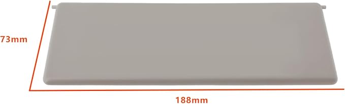 Car Side Sunshade Gray Cover 1437221 Sun Visor Shade Mirror Cover 22800041 Compatible with Vauxhall Compatible with Opel Astra J Insignia A Gray