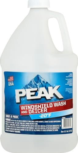 PEAK (PWN0H3) -20°F DE-ICER Windshield Washer Fluid - 1 Gallon