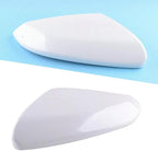 1 Pair White Mirror Cap Cover For Honda Civic 2016 2017 2018 2019 2020 2021 Rearview Mirror Cap Replacement (White Pair)