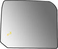 Blind Spot Detection Driver Side Mirror Replacement for Toyota Tundra 2022-2023, Left Upper Exterior Side Rearview Mirrors Glass, with Backing Plate, Power Heated