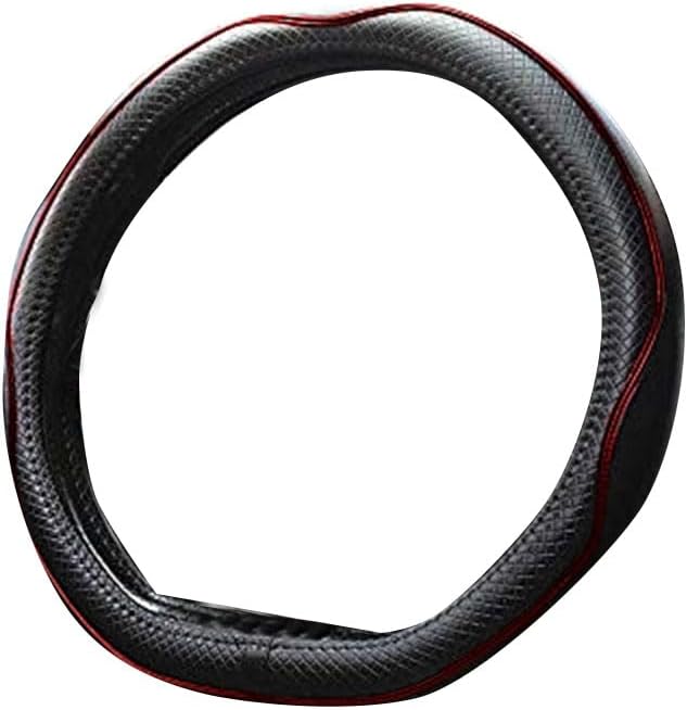 Mayco Bell Flat Bottom Steering Wheel Cover Anti-Slip,Safety,Soft,Breathable,Durable,Full Surround,Comfortable Grip Microfibe
