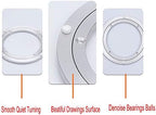 Aluminum Heavy Duty Lazy Susan Rotating Turntable Bearing Swivel Plate Hardware for Dining-Table (6 inch)