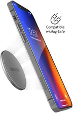 ENCASED Magnetic Mount-Anywhere iPhone Disks (2 Pack) Designed for MagSafe, Stick On Phone Holder - Great for Car, Home, Office, RV and More (Adhesive Backed / 0.15" Ultra Slim Design)