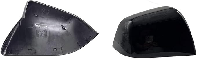 Compatible with Tesla Model Y Side Mirror Cover Replacement 2021 2022 2023 2024, Right Passenger Side Rearview Mirror Cover Cap for Model Y Accessories(Black)