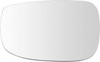 TRQ Driver Side Mirror Glass Non Heated For Factory Equipped Mirrors Only Compatible with 2017-2022 Mazda CX-5 2016-2020 CX-9