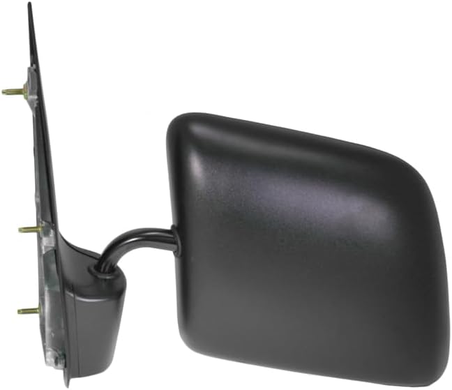 TRQ 2 Piece Driver and Passenger Side Mirror Assembly Set Manual Adjustment Non-Heated No Memory Black Compatible with 1994-2
