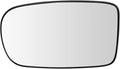 TRQ Driver Side Power Manual Folding Mirror Glass with Backing Plate Compatible with 2011-2022 Dodge Charger 2011-2016 Chrysl