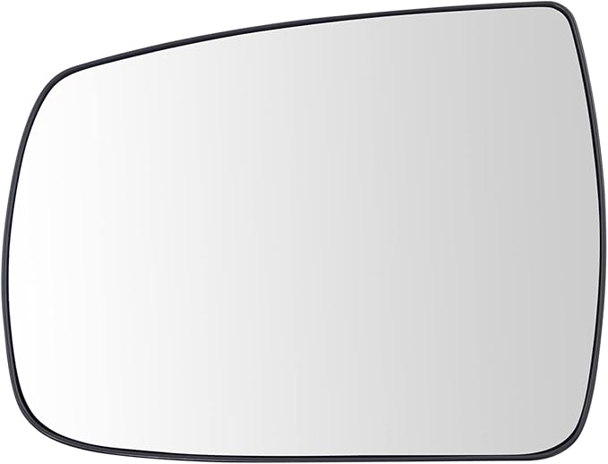 TRQ Driver Side Heated Mirror Glass Snap On Compatible with 2011-2015 Kia Sorento