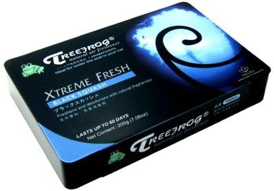 Treefrog Xtreme Fresh Air Freshener Black Squash Scent 2 Packs