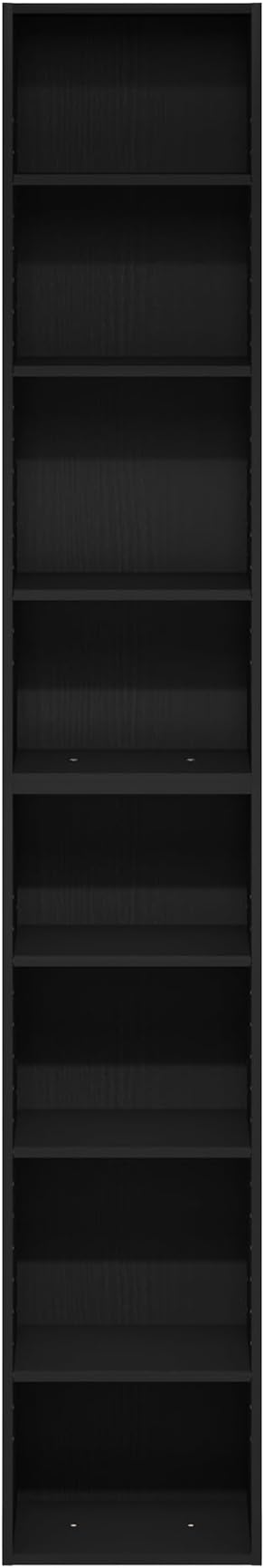 Furinno PASIR Book Shelf, 8-Tier Bookshelf, Bookcase with Open Shelf, 9.3 x 11.8 x 70.9, for Living Room, Bedroom, Home Offic