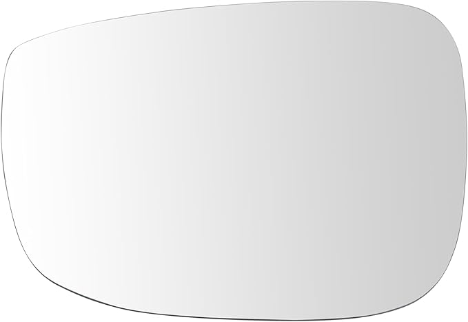 TRQ Driver Side Heated Mirror Glass Snap On Compatible with 2017-2020 Mazda CX-5 2016-2020 Mazda CX-9 MA1324106