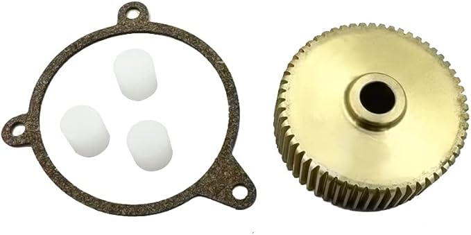 Headlight Motor Repair Kit HD Brass Gear Upgraded Compatible with Chevy Corvette 1988-1996, 16507923 16507924 16507925 165079