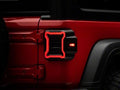 Raxiom LED Tail Lights; Black Housing; Smoked Lens Compatible For 18-26 Jeep Wrangler JL w/Factory Halogen Tail Lights & w/o 