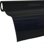 VViViD Transparent Colorful Vinyl Window Tinting Sheets (10ft x 4.9ft, Dark Black)