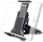 MACHSWON Universal Car Phone Holder Bracket for CD Slot, Adjustable Tablet Holder Stand for Car, Compatible with iPhone, iPad, Samsung 4-12" Devices